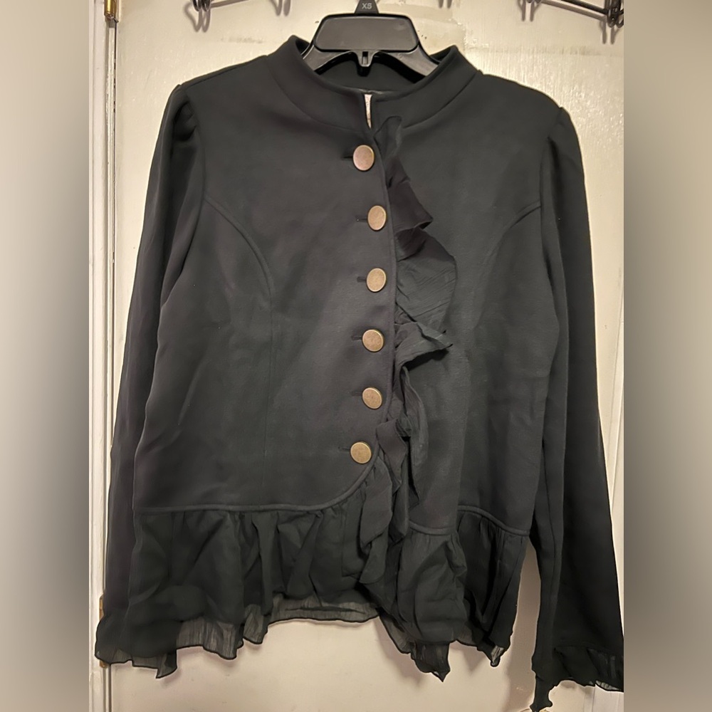 Black dress jacket Size XL NWT